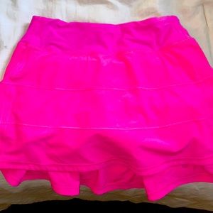 Lululemon Sonic Pink Tennis Skirt